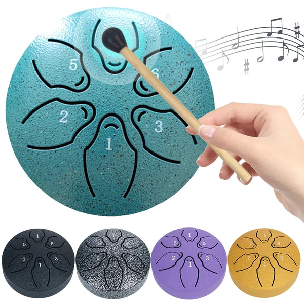 Tongue Drum pour enfant | Do majeur 6 notes